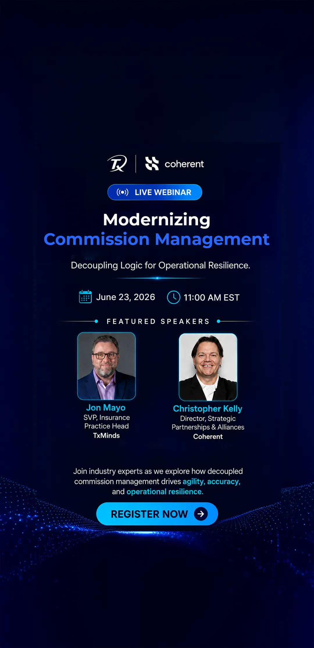 Modernizing Commission Management: Decoupling Logic for Operational Resilience