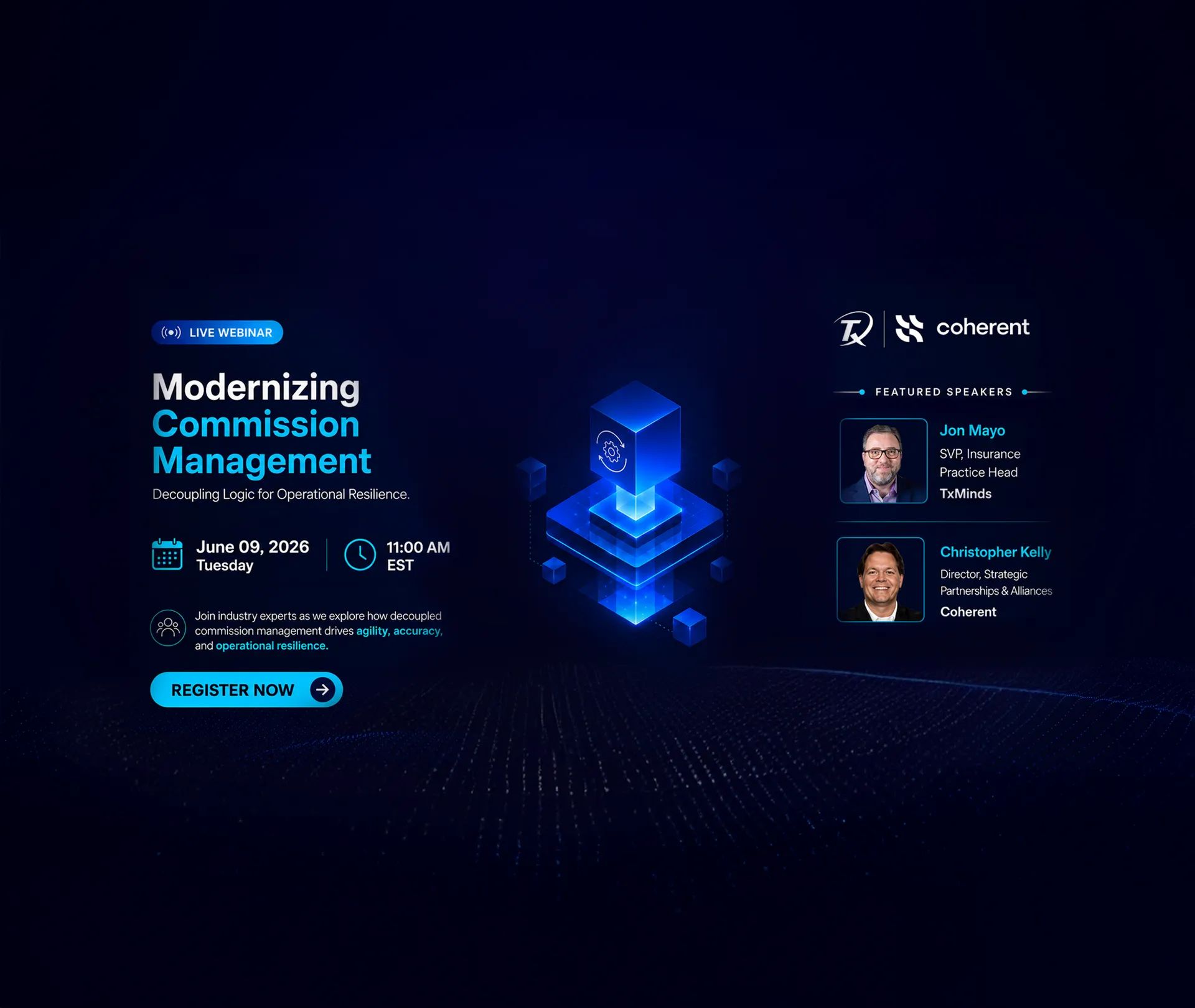 Modernizing Commission Management: Decoupling Logic for Operational Resilience